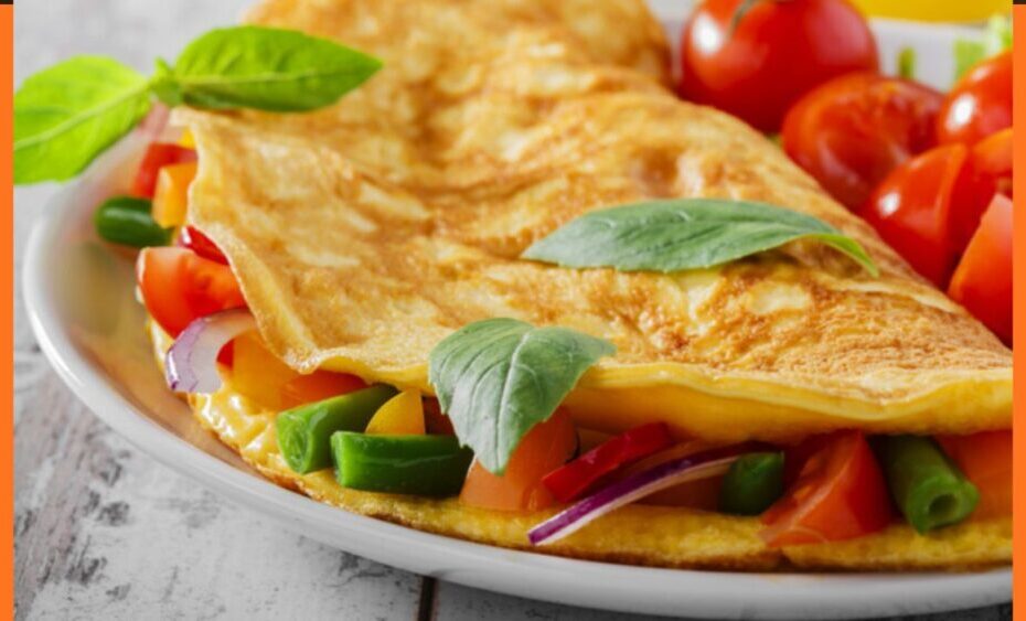 Receita de Omelete Fit